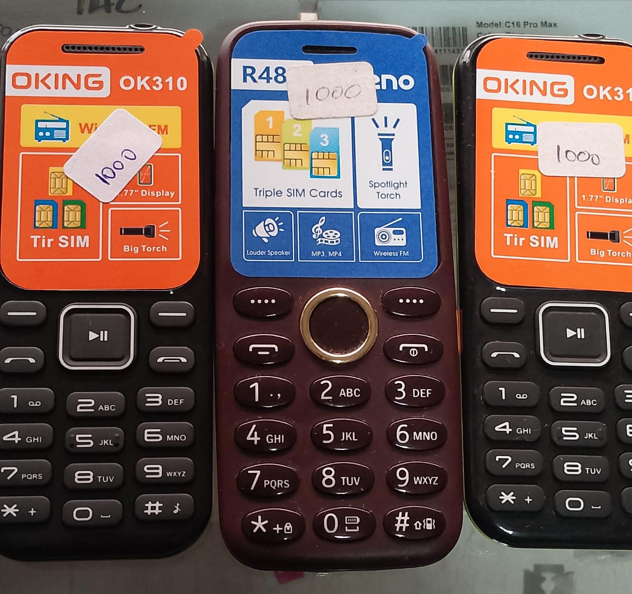 Kaduda KHK K22,K21 ,Raeno R2160,R310, (dual/triple))